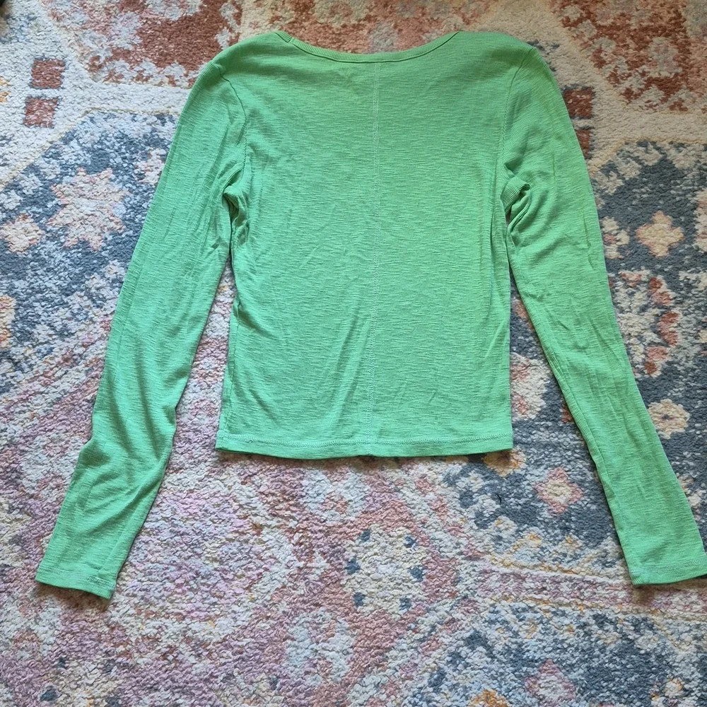 Universal Thread Mint Green Ribbed Top - Picture 3 of 3